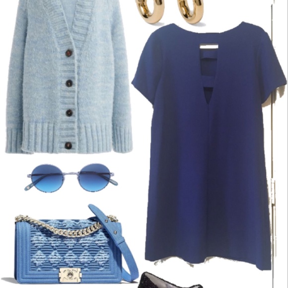 Xx Sold! Xx [Nordstrom] Bobeau Crepe Shift Dress - Picture 2 of 8